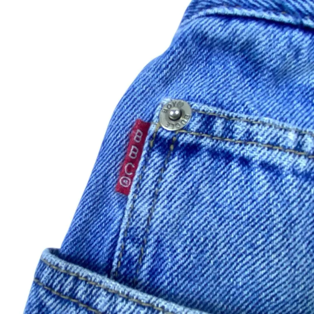Vintage Bugle Boy Jean Shorts Mens 36 Blue Denim Jorts Baggy‎ Skater 90s Y2K